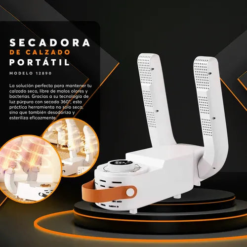 Secadora de calzado portátil