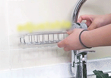 SOPORTE DE ESPONJA O JABON CleanHold®  Cocina Baños